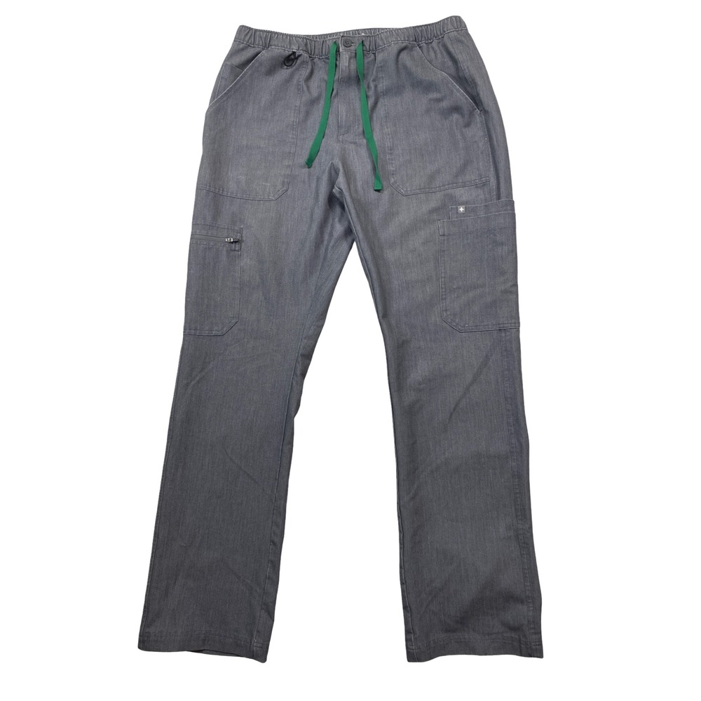 FIGS Technical Collection Mens Scrub Pants Charcoal Grey TM3001 Size Large L